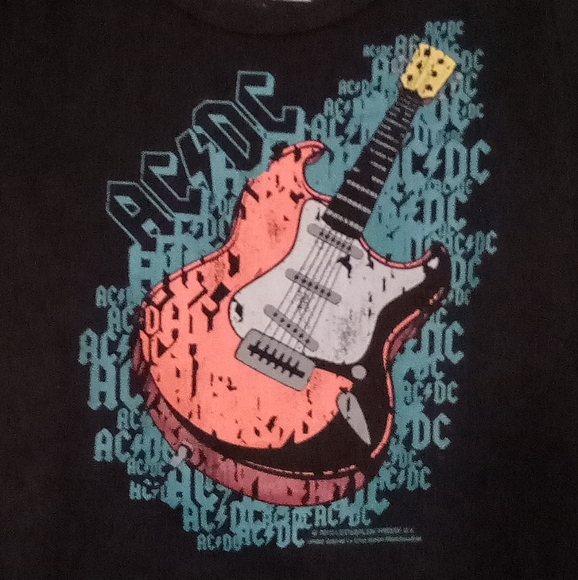 NWT 🆕 Infants' AC/DC Guitar Onesie - Picture 1 of 3